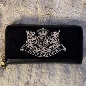 Juicy Couture velvet velour wallet